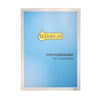 Affischram A3 | 123ink | magnetisk | silver  301633