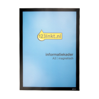 Affischram A3 magnetisk | 123ink | svart 301634