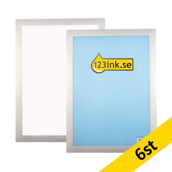Affischram A4 | 123ink | grå | 6st 301276 - 1