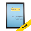Affischram A4 | 123ink | svart | 6st⭐