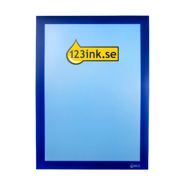Affischram A4 magnetisk | 123ink | blå ⭐ 498807C 301628 - 2