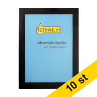 Affischram A5 | 123ink | magnetisk | svart | 10st  302748
