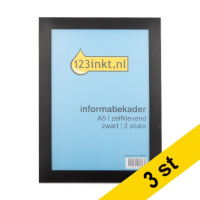 Affischram A5 | 123ink | svart | 2st x3  301277