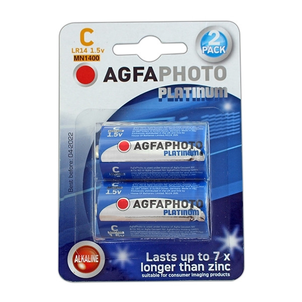Agfaphoto Baby LR14 MN1400 C batteri 2-pack 110-802626 290010 - 1