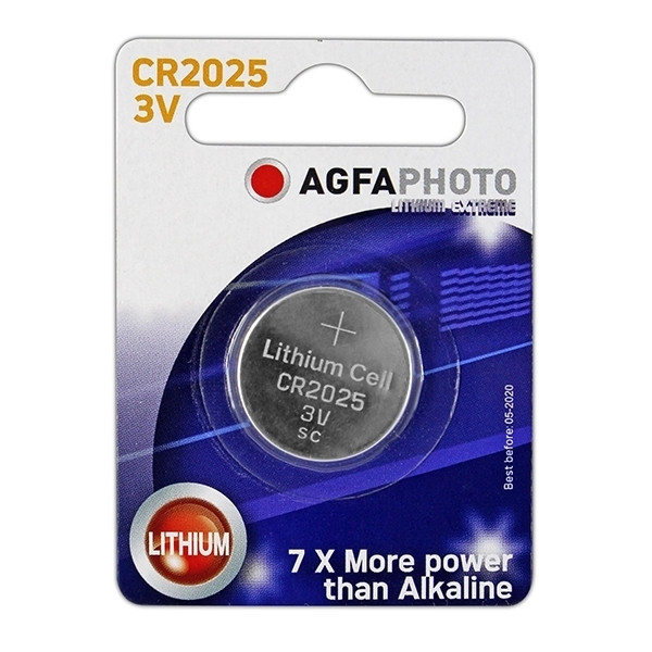 Agfaphoto CR2025 Lithium knappcellsbatteri $$ 150-803425 290034 - 1