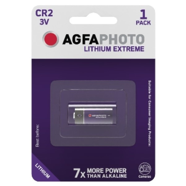 Agfaphoto CR2 Lithium batteri⭐ 290016 - 1