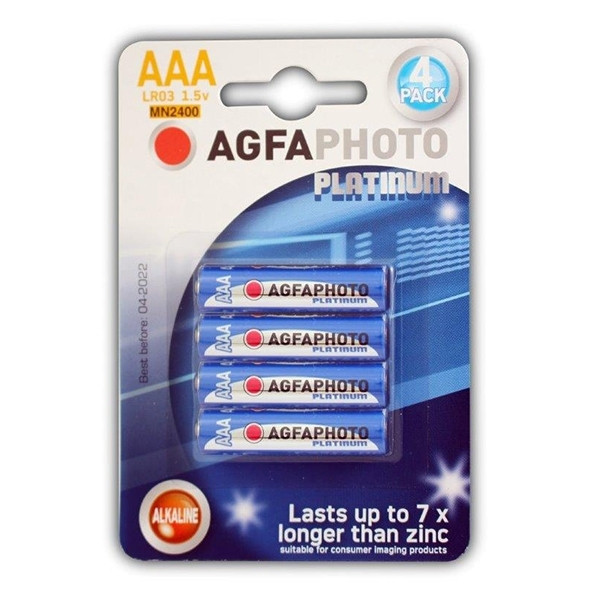 Agfaphoto Micro AAA batteri 4-pack $$ 110-802572 290000 - 1
