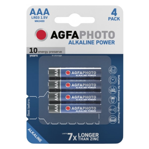 Agfaphoto Micro AAA batteri 4st 290000 - 1
