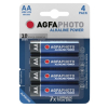 Agfaphoto Mignon AA batteri 4-pack 110-802589 290004