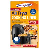 Airfryer liner 24cm rund (återanvändbar) | Sealapack 40st SSE00032