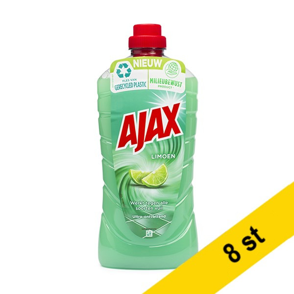 Allrengöringsmedel 1L | Ajax Lime | 8st SAJ00032 - 1