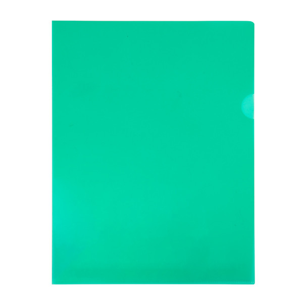 Aktmapp A4 120my | 123ink | transparent grön | 100st​​​​​​​​​​​​​​⭐ 54838C 390553 - 1