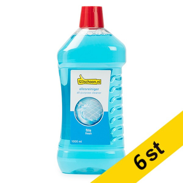 Allrengöringsmedel 1L | 123ink Fresh 6st  SDR06046 - 1