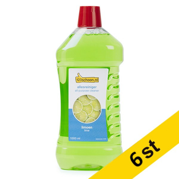 Allrengöringsmedel 1L | 123ink Lime 6st  SDR06048 - 1