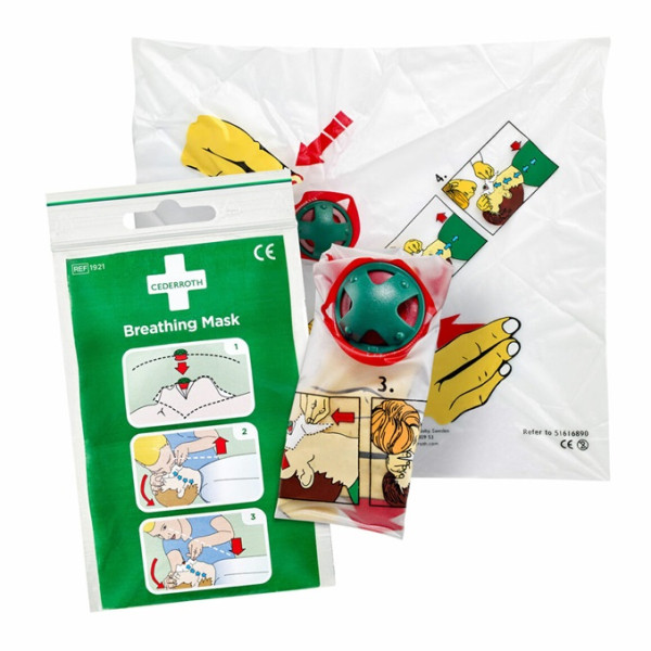 Andningsmask med ryggventil | Cederroth 501441 - 3