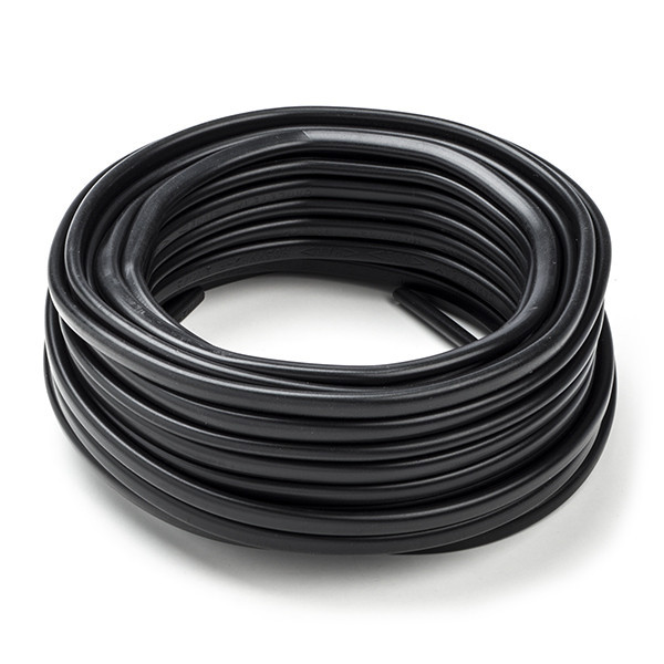 Anslutningskabel | platt | 2x0,75mm² | svart | 10m K180002015 - 1