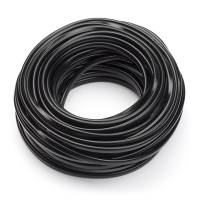 Anslutningskabel | platt | 2x0,75mm² | svart | 20m K180002016