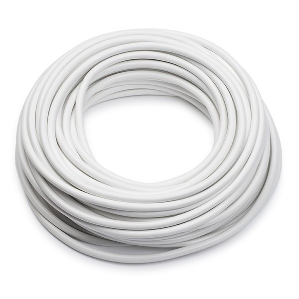Anslutningskabel | vinyl | 2x0,75mm² | vit | 20m K180002010 - 1