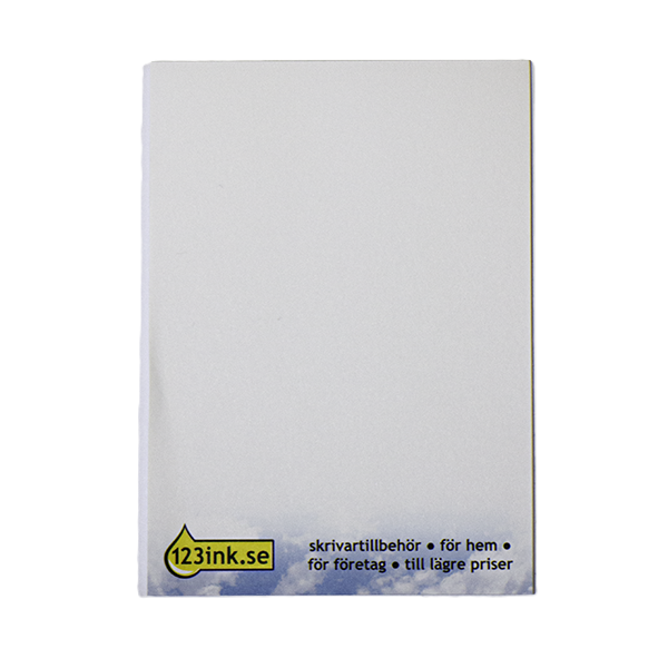 Anteckningsblock A6 olinjerat 180 ark | 123ink 390506 - 1