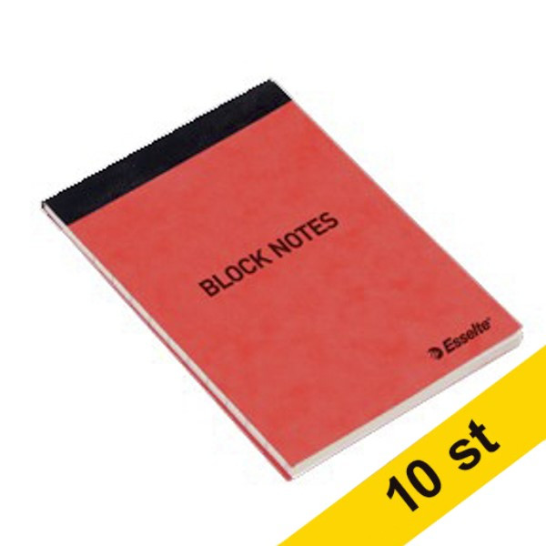 Anteckningsblock A7 linjerat | 50 ark | Esselte | 10st  360594 - 1