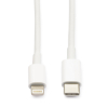 Lightning till USB-C laddningskabel | 1m | vit [original Apple]