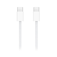 USB-C till USB-C kabel 2m | vit flätad | original Apple K010214345