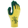 Arbetshandske 310 M (8) 1-par | grön/gul | Showa
