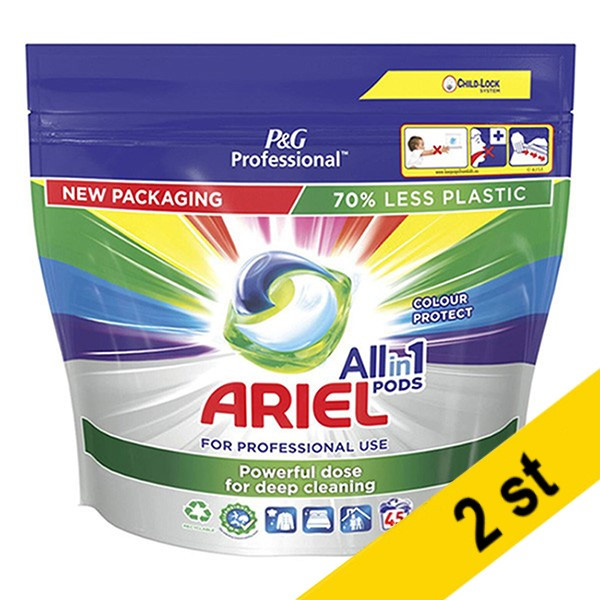 Tvättkapslar 45st | Ariel All-in-1 Professional Color | 2st SAR05139 - 1