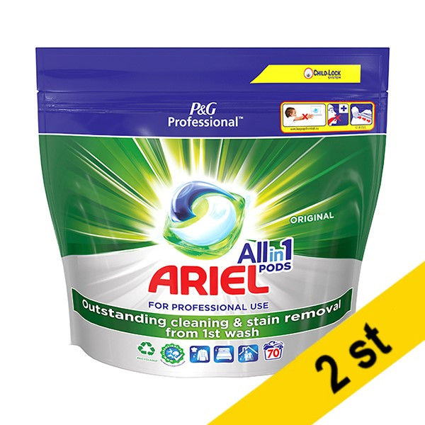Tvättkapslar 70st | Ariel All-In-1 Professional | 2st SAR05213 - 1