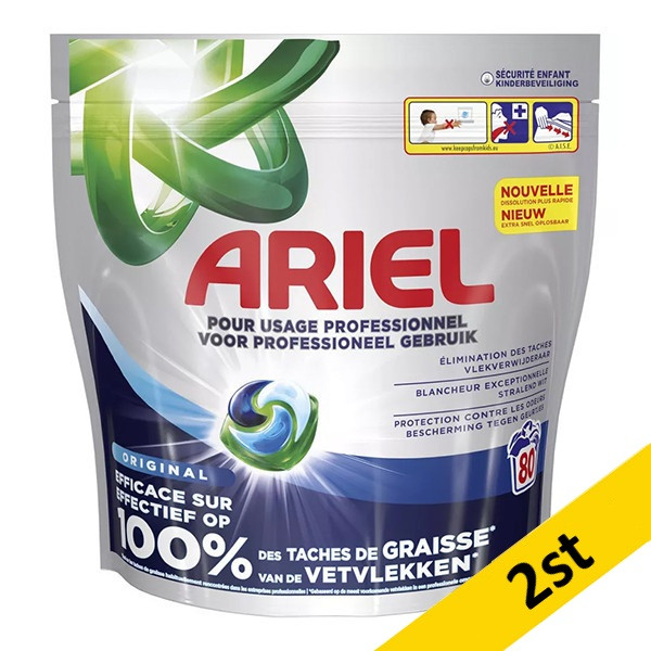 Tvättkapslar 80st | Ariel Professional Regular | 2st SAR05525 - 1