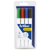 [DP] Whiteboardpenna 1.5mm | Artline Supreme | sorterade färger | 4st 501396 - 1
