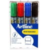 Artline 517 Whiteboardpenna 2.0mm sorterade färger (4st) 051794 238460