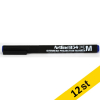 Artline 854 Märkpenna OH M Perm 0.5mm blå (12st)  360793