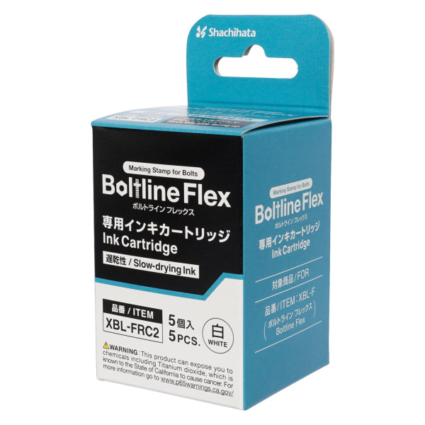 Bläckpatron för Boltline Flex märkningsverktyg | vit | 5st SE001560 - 2