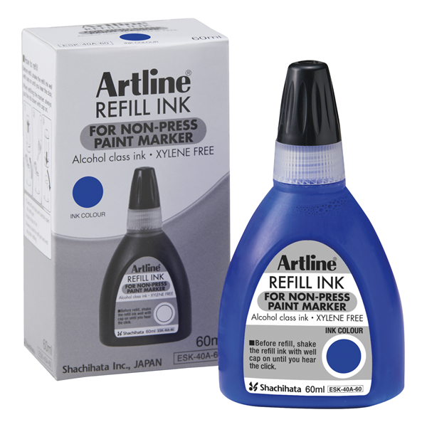 Bläckrefill Paint Marker | Artline 437A | 60ml | blå SE001603 - 1