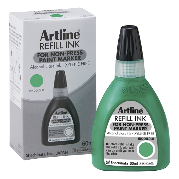 Bläckrefill Paint Marker | Artline 437A | 60ml | grön SE001598 - 1