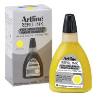 Bläckrefill Paint Marker | Artline 437A | 60ml | gul SE001597