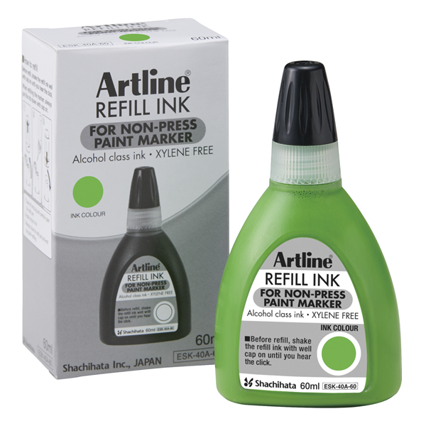 Bläckrefill Paint Marker | Artline 437A | 60ml | gulgrön SE001599 - 1