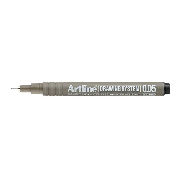Artline Fineliner 0.05mm | Artline Drawing System | svart EK-2305BLACK 501234 - 1