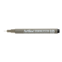 Artline Fineliner 0.05mm | Artline Drawing System | svart EK-2305BLACK 501234