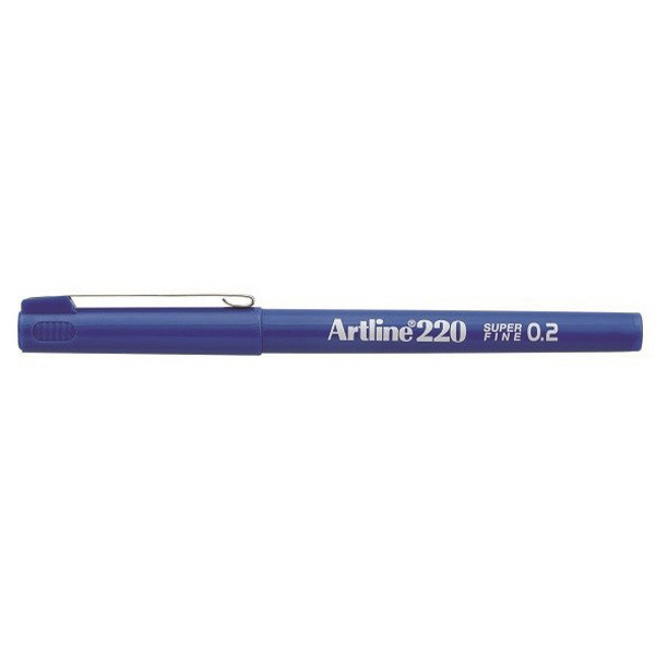 Artline Fineliner 0.2mm | Artline 220 Superfine | blå EK-220BLUE 360090 - 1