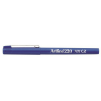 Artline Fineliner 0.2mm | Artline 220 Superfine | blå EK-220BLUE 360090