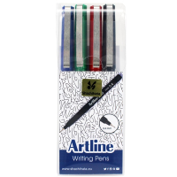 Fineliner 0.4mm | Artline 200 Fine 0.4 | färg sorterad 4st 501220