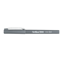 Fineliner 0.4mm | Artline 200 Fine 0.4 | grå 501194