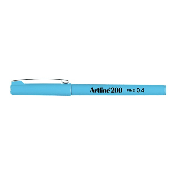 Fineliner 0.4mm | Artline 200 Fine 0.4 | ljusblå 501204 - 1