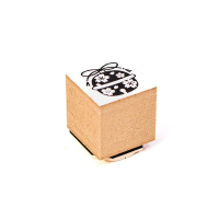 Hobbystämpel gummi 20x20mm | Bell | Hanko SE001666