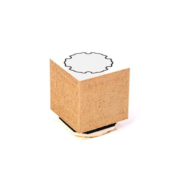 Hobbystämpel gummi 20x20mm | Kamon | Hanko SE001673 - 1