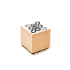 Hobbystämpel gummi 20x20mm | Mizuhiki Knot | Hanko SE001672 - 1