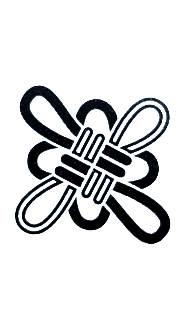 Hobbystämpel gummi 20x20mm | Mizuhiki Knot | Hanko SE001672 - 2