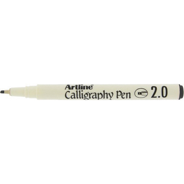 Artline Kalligrafipenna 2.0mm | Artline 242 | svart EK-242BLACK 360054 - 1